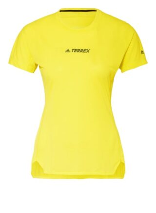 Adidas Terrex Parley Agravic Trail Laufshirt Damen, Gelb