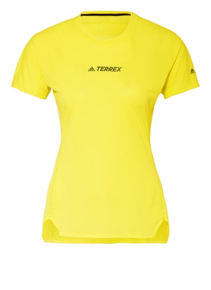 Adidas Terrex Parley Agravic Trail Laufshirt Damen, Gelb Adidas Terrex Parley Agravic Trail Laufshirt Damen, Gelb