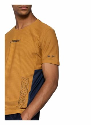 Adidas Terrex Parley Agravic Trail Running Pro T-Shirt Herren, Braun