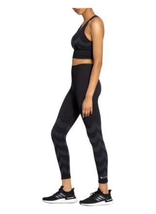 Adidas q3 Leggings Damen, Grau