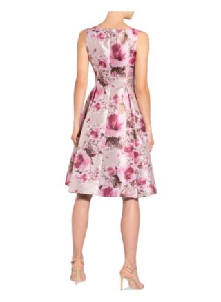 Adrianna Papell Jacquard-Kleid Damen, Pink