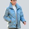 Alba Moda Steppjacke Damen, Blau