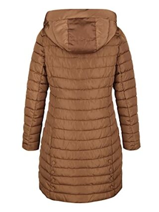 Alba Moda Steppmantel Damen, Braun
