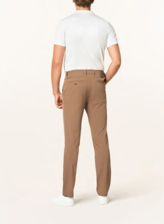 Alberto Rookie - 3xdry Cooler Chino Herren, Braun