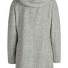 Amber & June Wollmantel Damen, Grau