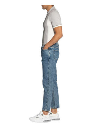 American vintage Basic Tapered Jeans Herren, Blau