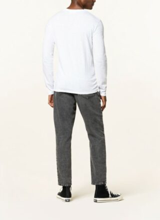 American vintage Bysapick Longsleeve Herren, Weiß