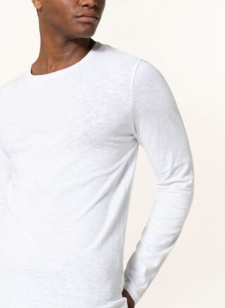 American vintage Bysapick Longsleeve Herren, Weiß