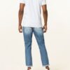 American vintage Bysapick T-Shirt Herren, Grau