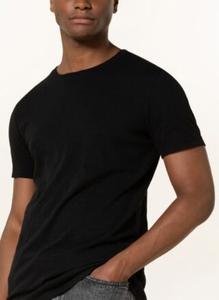 American vintage Bysapick T-Shirt Herren, Schwarz