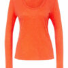 American vintage Jacksonville Longsleeve Damen, Orange