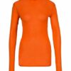 American vintage Mas Rollkragenshirt Damen, Orange