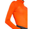 American vintage Mas Rollkragenshirt Damen, Orange