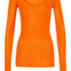 American vintage Massachusetts Longsleeve Damen, Orange