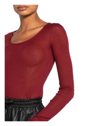American vintage Massachusetts Longsleeve Damen, Rot