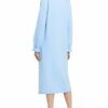 American vintage Maxikleid Damen, Blau