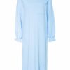 American vintage Maxikleid Damen, Blau
