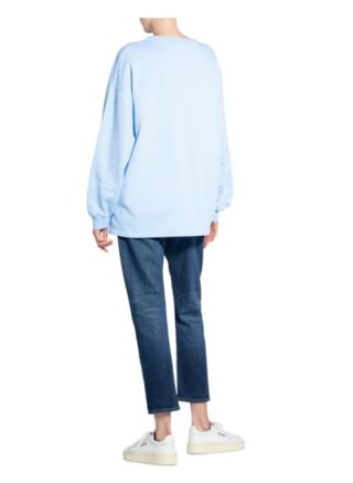 American vintage Rad Sweatshirt Damen, Blau