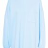 American vintage Rad Sweatshirt Damen, Blau