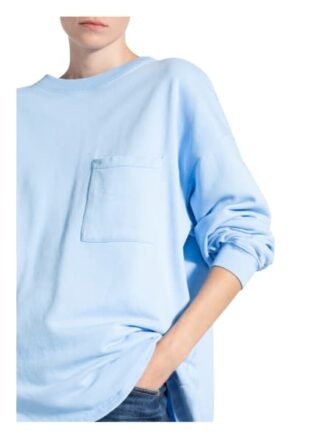 American vintage Rad Sweatshirt Damen, Blau