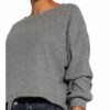 American vintage Rir Sweatshirt Damen, Grau