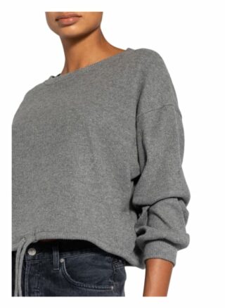 American vintage Rir Sweatshirt Damen, Grau