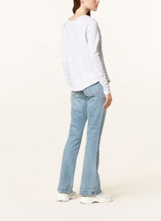 American vintage Sonoma Longsleeve Damen, Weiß