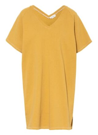 American vintage Sweatkleid Damen, Orange