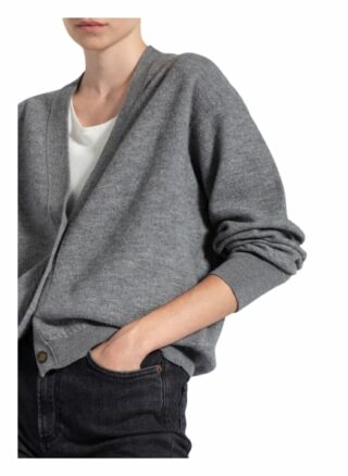 American vintage Tad Strickjacke Damen, Grau