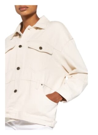 American vintage Tine Jeansjacke Damen, Weiß