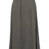 American vintage Wid A-Linien-Rock Damen, Grau