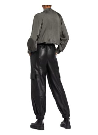 American vintage Wid Bluse Damen, Grau