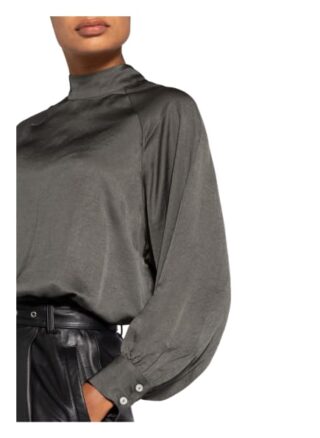 American vintage Wid Bluse Damen, Grau