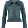 Amy Vermont Jeansjacke Damen, Blau
