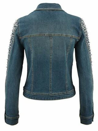 Amy Vermont Jeansjacke Damen, Blau