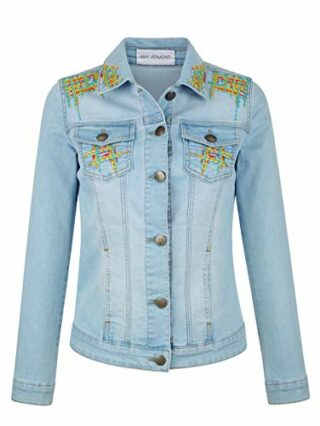 Amy Vermont Jeansjacke Damen, Blau