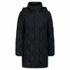 Annika Steppjacke Damen, Schwarz
