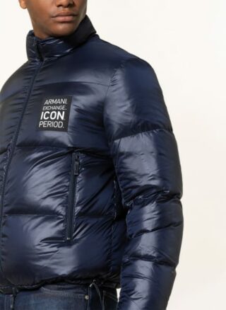Armani Exchange Daunenjacke Herren, Blau