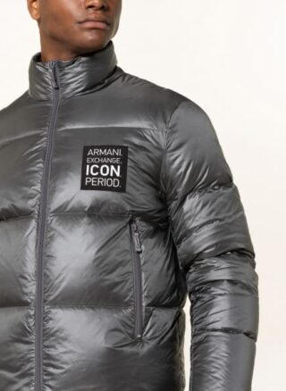 Armani Exchange Daunenjacke Herren, Grau