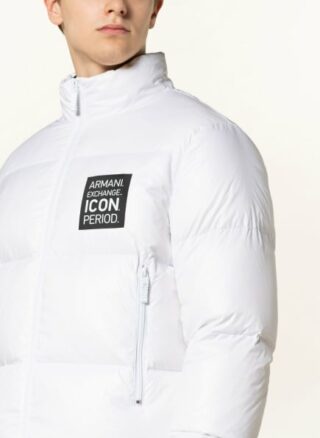 Armani Exchange Daunenjacke Herren, Weiß