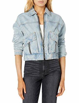 Armani Exchange Jeansjacke Damen, Blau