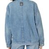 Armani Exchange Jeansjacke Damen, Blau