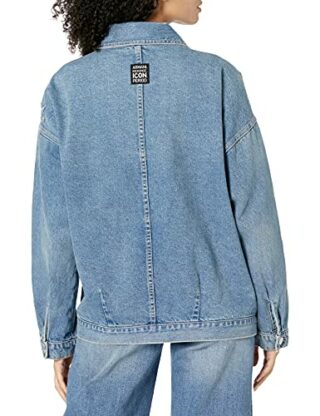 Armani Exchange Jeansjacke Damen, Blau