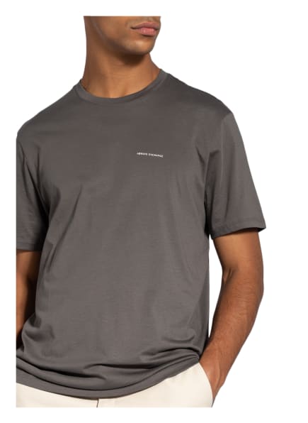 Armani Exchange T-Shirt Herren, Grau