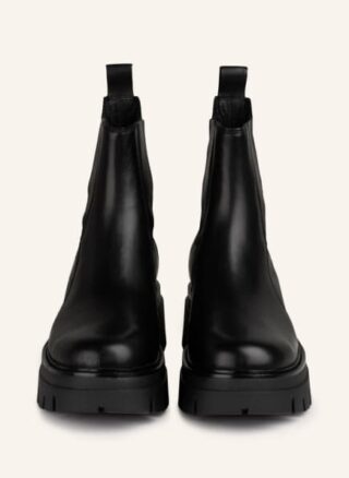 Ash Links Chelsea Boots Damen, Schwarz