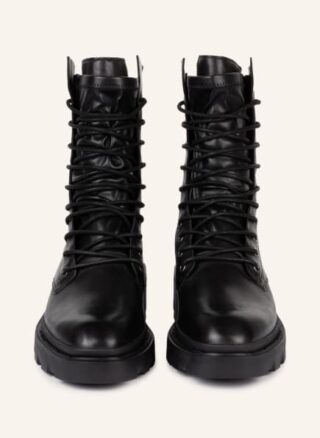 Ash Madness Schnürboots Damen, Schwarz