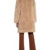 B & L Kunstfell-Mantel Damen, Beige