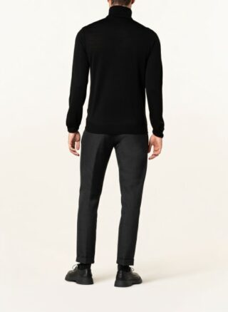 BALDESSARINI Rollkragenpullover Herren, Schwarz