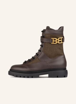 BALLY Gioele Schnürboots Damen, Braun