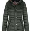 BARBARA LEBEK Steppjacke Damen, Grün